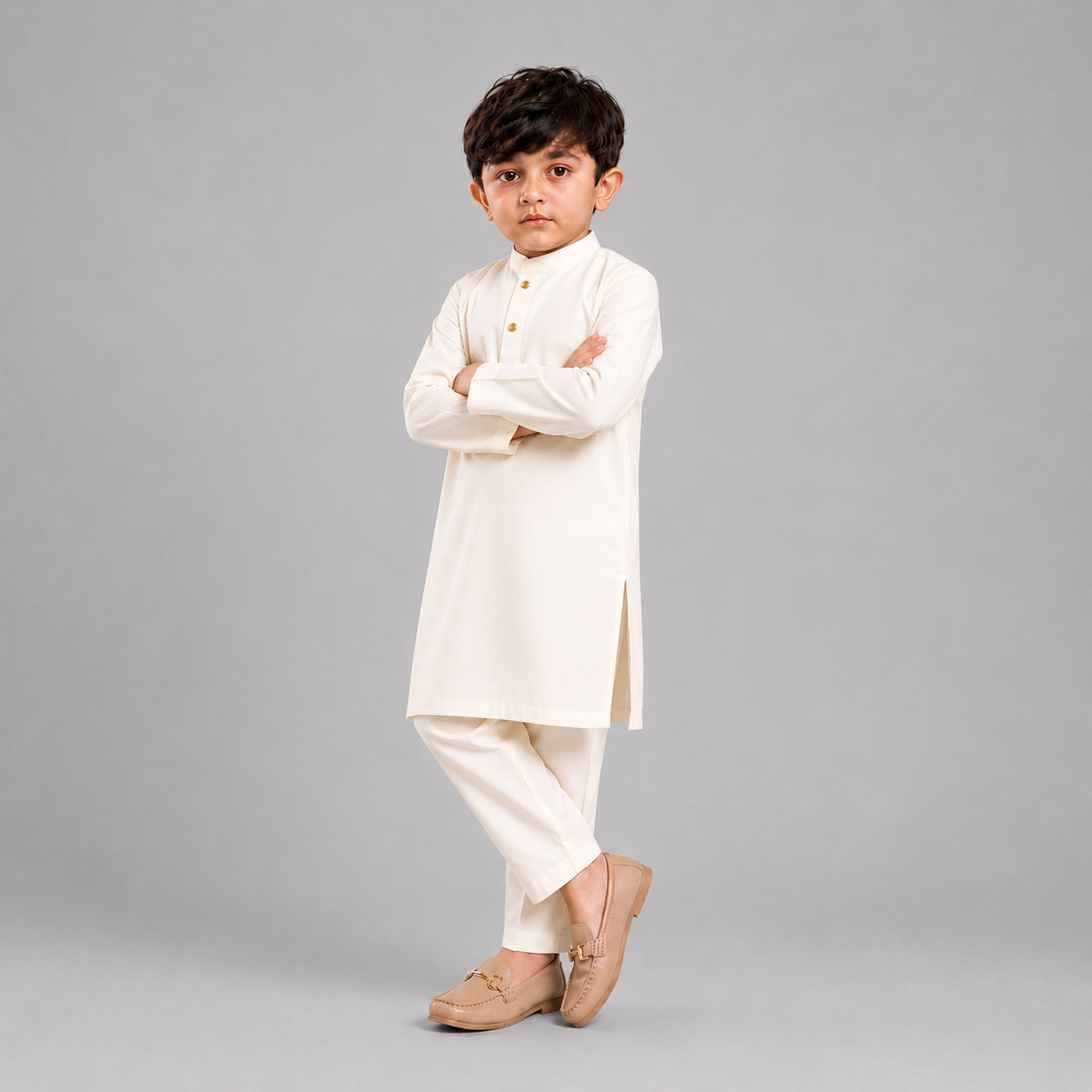 Cream Kurta Pajama
