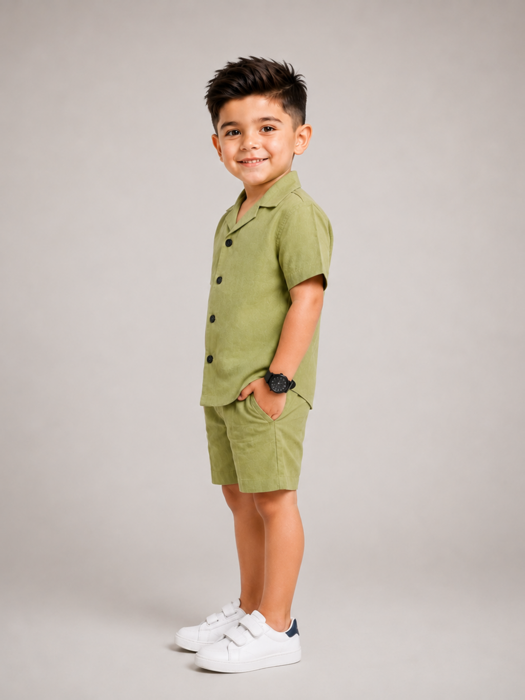 Olive Breeze Co-ord Set