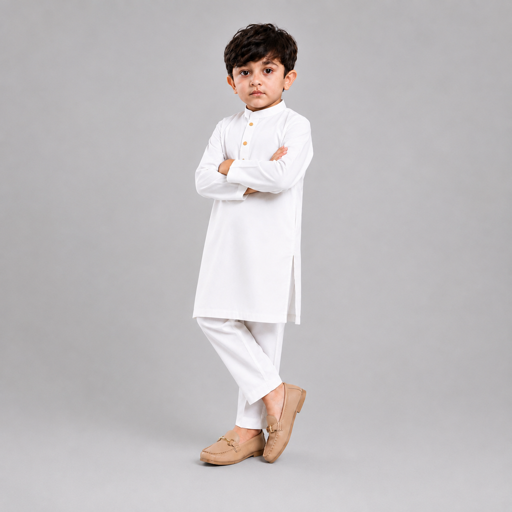 Off White Kurta Pajama